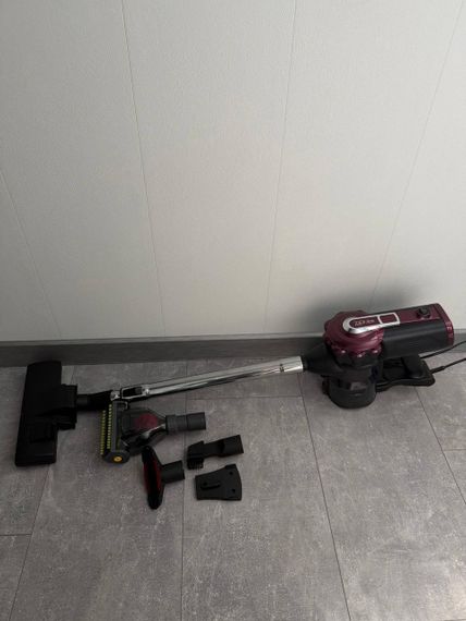 Ручний портативний пилосос Zepline ZP-00348 потужністю 2600Вт з ТУРБО-ЩІТКОЮ Rose Red | Зображення 3