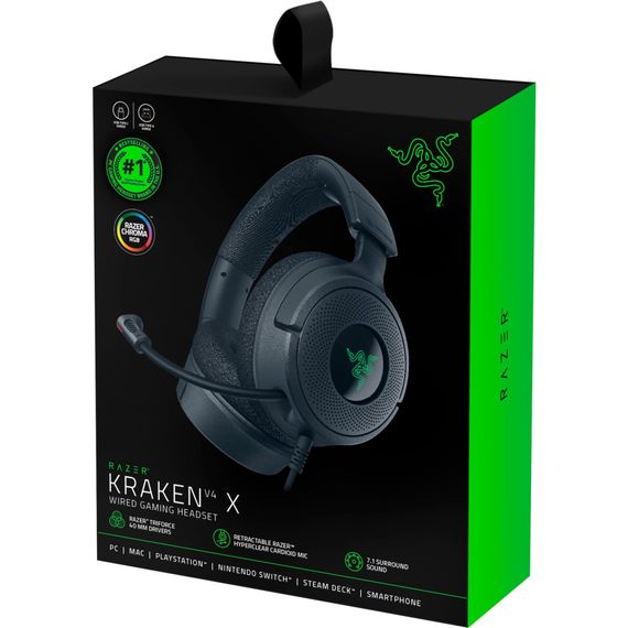 Навушники Razer Kraken V4 X Black (RZ04-05180100-R3M1) | Зображення 8