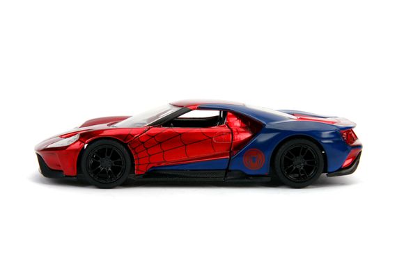 Ігрова металева машинка Marvel Spiderman Ford GT 2017 | Зображення 4