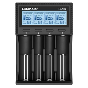 Универсальная зарядка для аккумуляторов LiitoKala Lii-CH4, 4xАА/ ААА, 26650, 21700, 20700, 18650, 18490, 18350