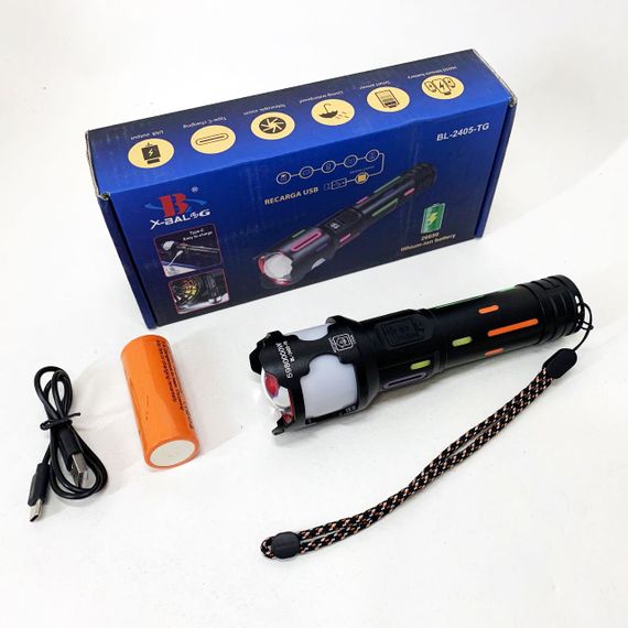 Світильник пило-вологозахищений, Ліхтар із захистом від пилу, Тактичні ліхтарі з зумом ZJ-14 | Зображення 4