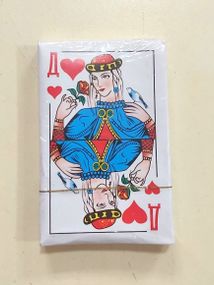 Карты игральные Дама червей 36шт в колоде 9811