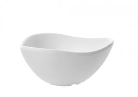 Соусник із меламіну трикутний білий 80 мл 85×85×40 мм