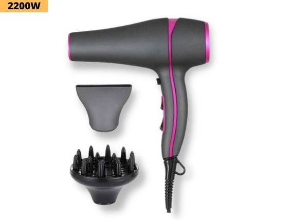 Фен для укладання волосся професійний з насадками XPRO V-402 сірий (VGR V-402_819) | Зображення 1