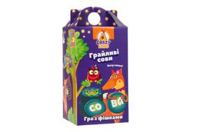Настільна гра "Crazy Koko "Грайливі сови. Бачу слово!" VT8033-04 VladiToys