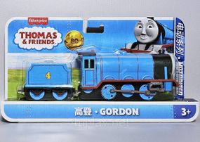 Классический моторизованный поезд Гордон из юбилейной серии к 80-летию Thomas & Friends Оригинал Fisher-Price