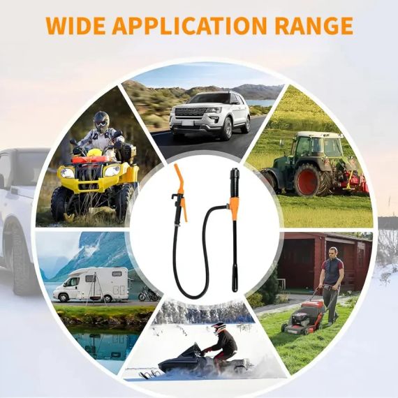 Ручний портативний паливний насос Kurstince для перекачування палива | Зображення 2