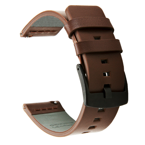 Кожаный ремешок Primo Classic для часов Samsung Galaxy Watch 42 mm (SM-R810) - Coffee | Зображення 1