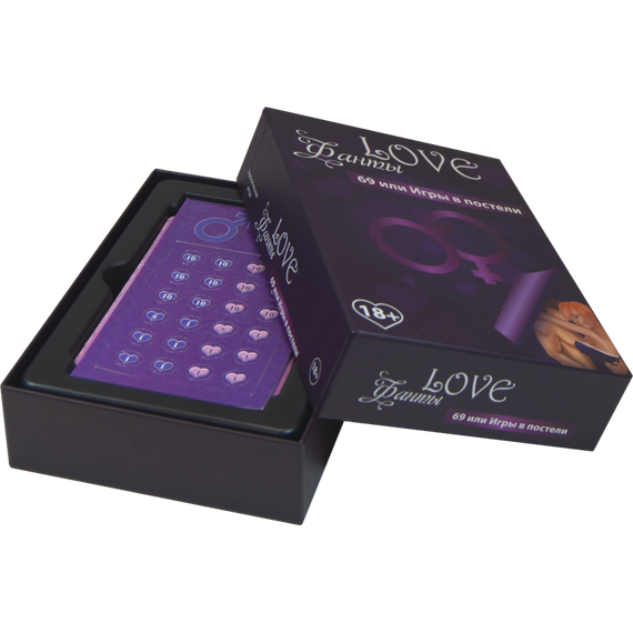 Настільна гра Love фанти: 69 або ігри у ліжку (російською) | Зображення 1
