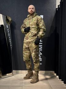 Тактичний Військовий Комплект Мультикам Полегшений Gladiator Анорак Куртка + Штани Джогери MTP