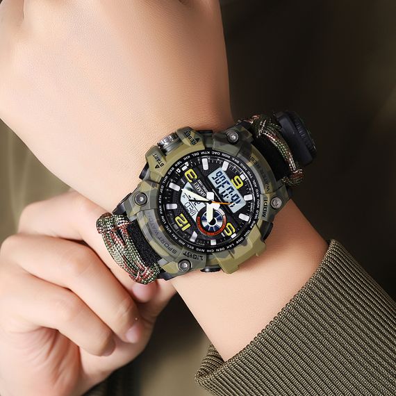 Чоловічий годинник Skmei 1283NCMAG Camo Green | Зображення 2