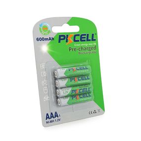 АКБ PKCELL 1.2V AAA 600mAh NiMH Already Charged, Q12 арт.9325