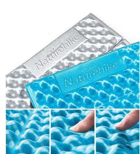 Килимок складний IXPE NaturehikeThickened NH20FCD07, алюмінієва плівка, 25 мм, жовтий | Зображення 3