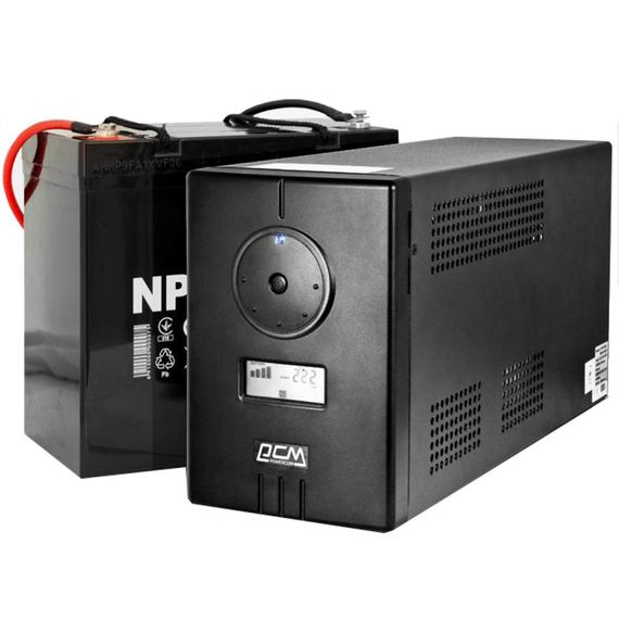 Пристрій безперебійного живлення Powercom INF-800 (INF-800AP) | Зображення 3
