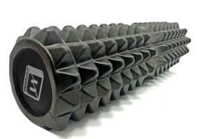 Масажний ролик EasyFit Solid Grid Roller 45 см v.2.2s чорний (EF-2053-BK)