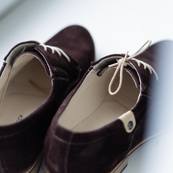 Коричневі замшеві туфлі 41 розмір | Зображення 5