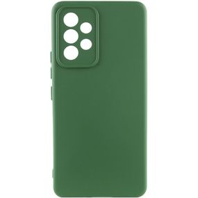 Чохол Silicone Cover Lakshmi Full Camera (AAA) для Samsung Galaxy A73 5G, Зелений