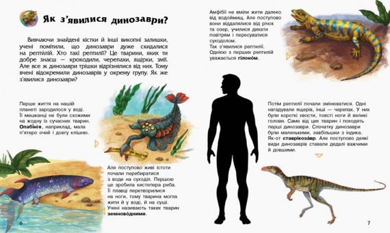 Дитяча енциклопедія про Динозаврів 614022 для дошкільнят | Зображення 4