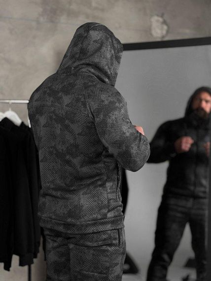 Зимовий спортивний костюм PREDATOR grey ВТ0512 | Зображення 9