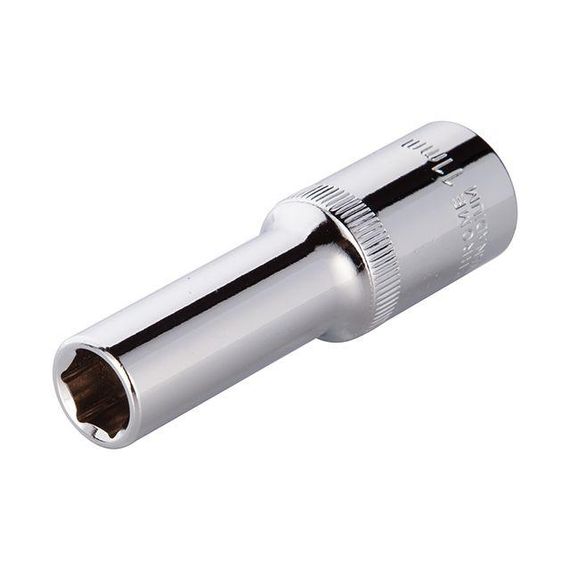 Головка шестигранна подовжена 1/2", 11 ммx78м Cr-V INTERTOOL ET-01111