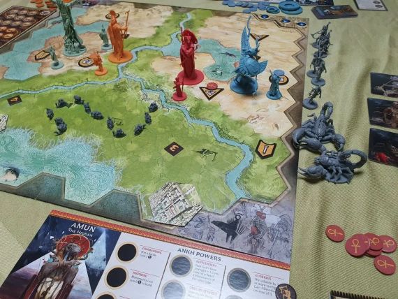 Настільна гра Анкх. Боги Египта (Ankh: Gods of Egypt / Анх: Боги Египта) | Зображення 2