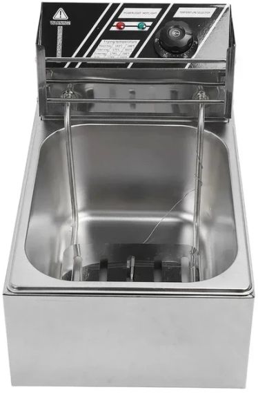 Профессиональная электрическая фритюрница Dotvix D-803, 2800 Вт, 6 л, с корзиной из нержавеющей стали | Зображення 5
