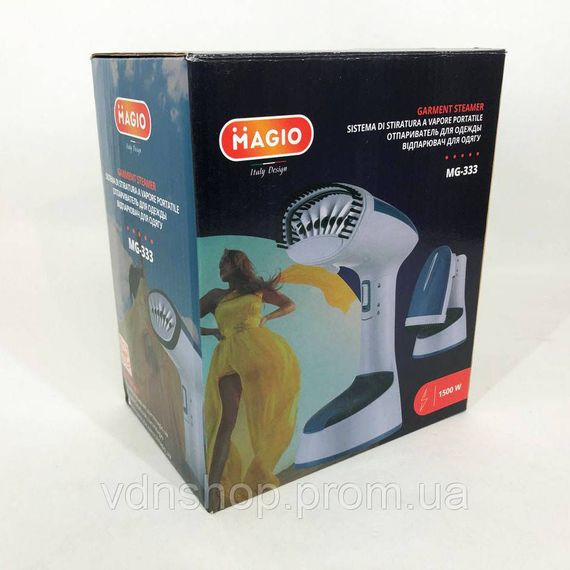 Зручний ручний відпарювач MAGIO MG-333, Праска-відпарювач для тканин, Відпарювач для догляду за шторами SC-60 | Зображення 5