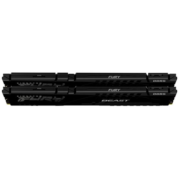 Модуль пам'яті для комп'ютера DDR5 64GB (2x32GB) 5600 MHz Beast EXPO Black Kingston Fury (ex.HyperX) (KF556C40BB2K2-64) | Зображення 2