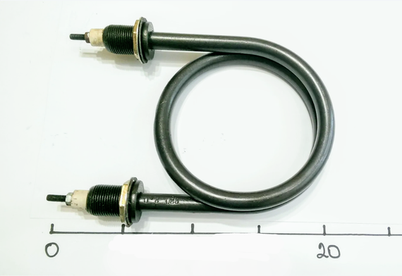 Тэн котловой стальной 2000W D 13 штуцер м22 (бублик) | Зображення 1