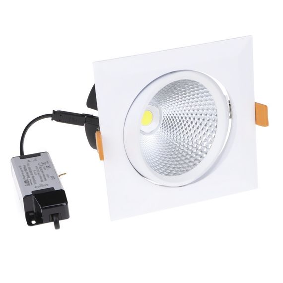 Светильник потолочный LED врезной  LED-41/20W COB CW DL | Зображення 1