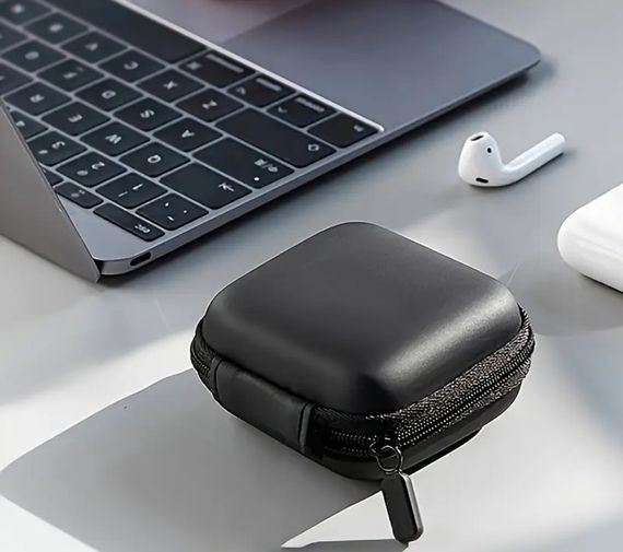 Органайзер для навушників/проводів 8*8 Колір чорний