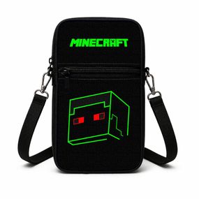 Сумка-чохол для телефону Minecraft,дитяча сумка через плече, водонепроникна міні-сумка (4756)