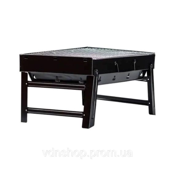 Мангал переносний складаний з решіткою 43×30×23.5 см HP450M | Зображення 1