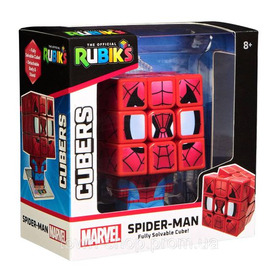 Головоломка Rubik's серии Cubers - Кубик Человек-паук | Зображення 1