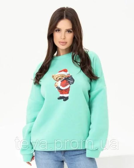 Толстовка колір зелений розмір S/M FI_006529