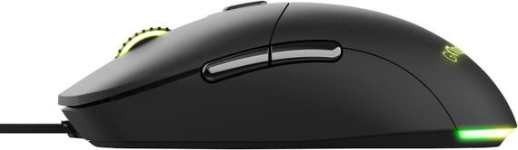 Комп'ютерна ігрова миша Trust GXT 981 Redex, 10000 DPI, 6 кнопок, RGB підсвітка, оптична, провідна, чорна геймерська (24634) | Зображення 3