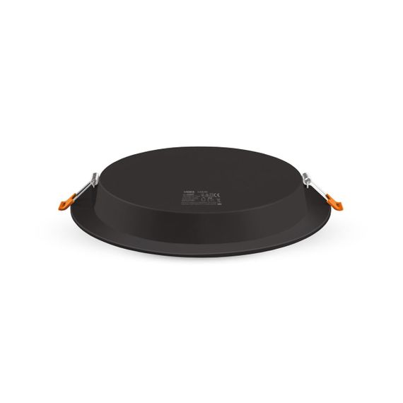 Світлодіодний світильник Back вбудований круглий VIDEX 20W 5000K Black | Зображення 1