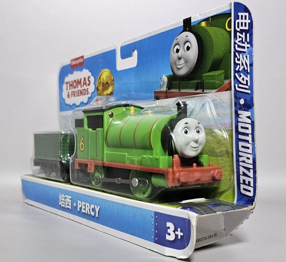 Класичний моторизований поїзд Персі з ювілейної серії до 80-річчя Thomas & Friends Оригінал Fisher-Price | Зображення 6