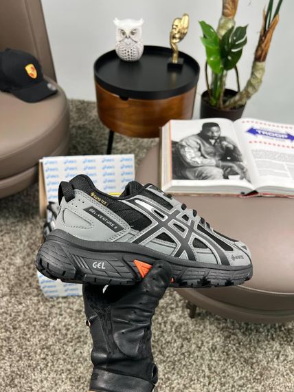 Кроссовки ASICS Gel-Venture 6 Gore-Tex Grey Black весна / осень А4479 43 27,5 | Зображення 4