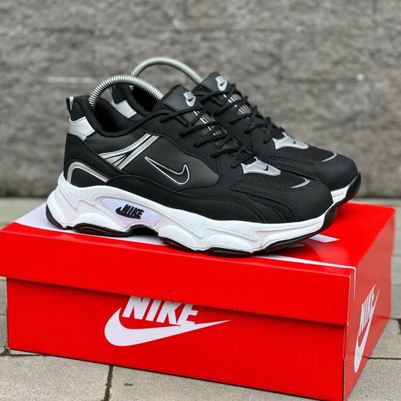 Кросівки Nike весна-літо текстиль/замш/шкіра колір чорний,білий | Зображення 6