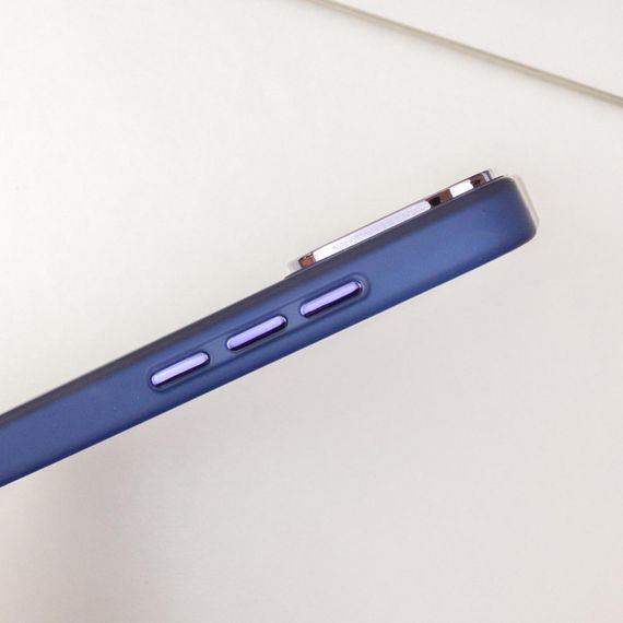 Чохол TPU+PC Lily with MagSafe для Apple iPhone 15 Pro (6.1") Deep Navy | Зображення 6