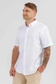 Сорочка однотонна чоловіча Demos 24-DJW 3XL Білий (2000990624420S) shop (2000990624420)
