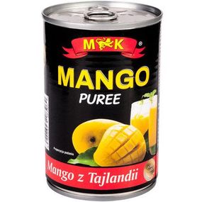 Манго консервированный пюре в ж/б M&K PURE (Польша), 425г