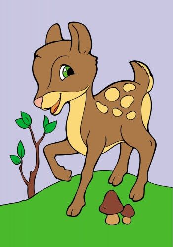 Детская раскраска "Посмотри и раскрась: Зверушки" 628008 | Зображення 1