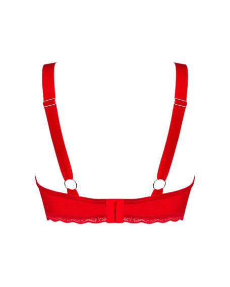 Бюстгальтер Obsessive Belovya Червоний XS/S | Зображення 3