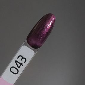 Гель-лак Toki-Toki № 043 марсала с блеском 5мл