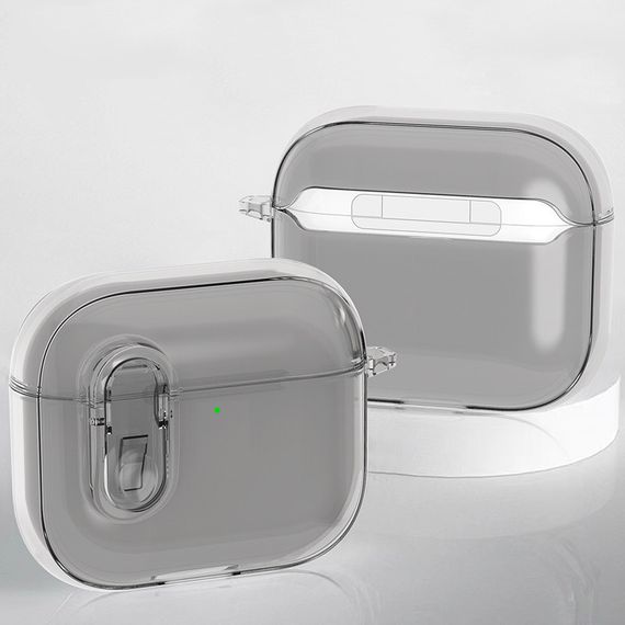 Футляр TPU Colorful для наушников Airpods 3 Black | Зображення 1