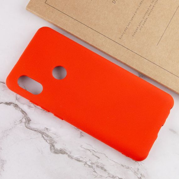 Чехол Silicone Cover Lakshmi (A) для Xiaomi Redmi Note 5 Pro / Note 5 (AI Dual Camera) Силікон, Червоний / Red | Зображення 3