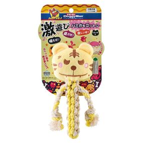 DoggyMan Cotton Tiger іграшка з пищалкою для собакою, 18 см