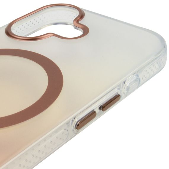 Чохол TPU+PC Phantom with Magnetic Fit для Apple iPhone 16 (6.1") Rose Gold | Зображення 3